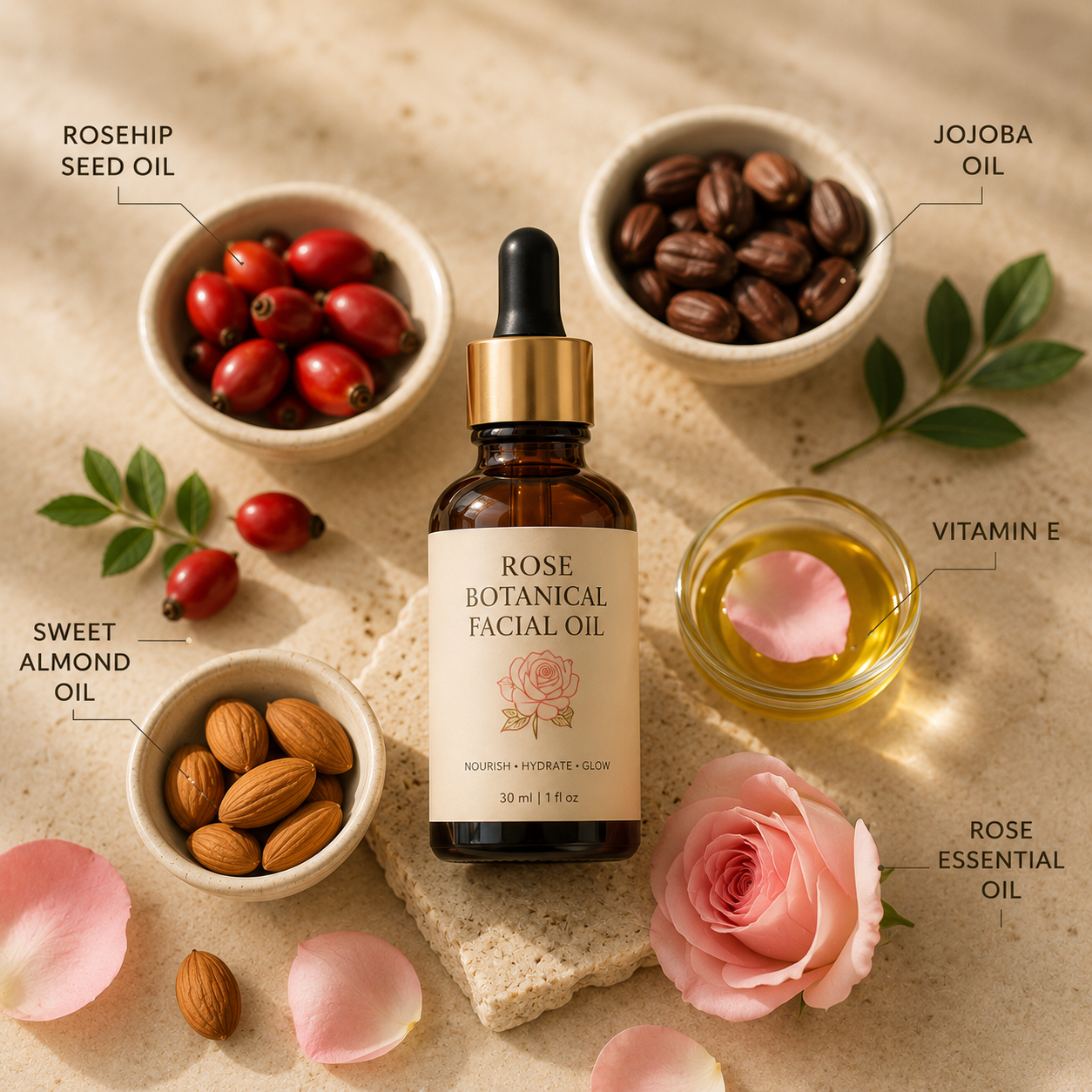 Rose Botanical Facial Oil