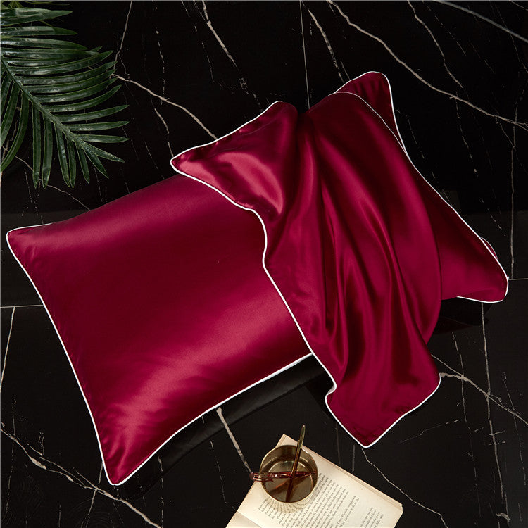 Seidenkissenbezug 48 × 74 cm – Gratis-Geschenk (Hair Glow™)