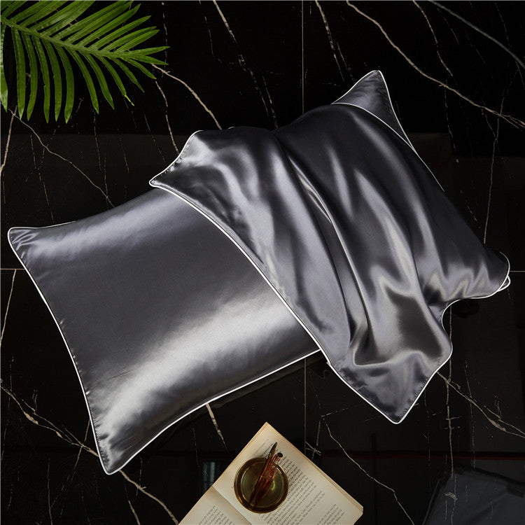 Seidenkissenbezug 48 × 74 cm – Gratis-Geschenk (Hair Glow™)