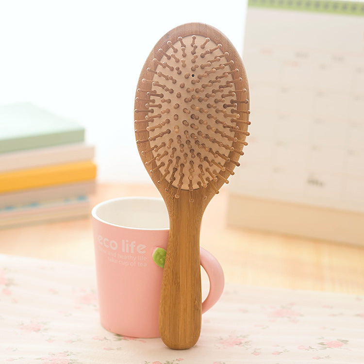 Detangler-Bürste aus Bambus – Gratis-Geschenk (Hair Glow™)