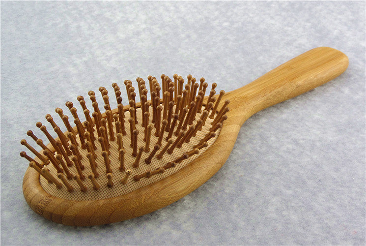 Detangler-Bürste aus Bambus – Gratis-Geschenk (Hair Glow™)