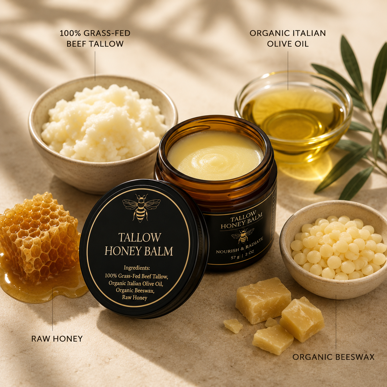 Honey Butter Moisturizing Face & Body Balm