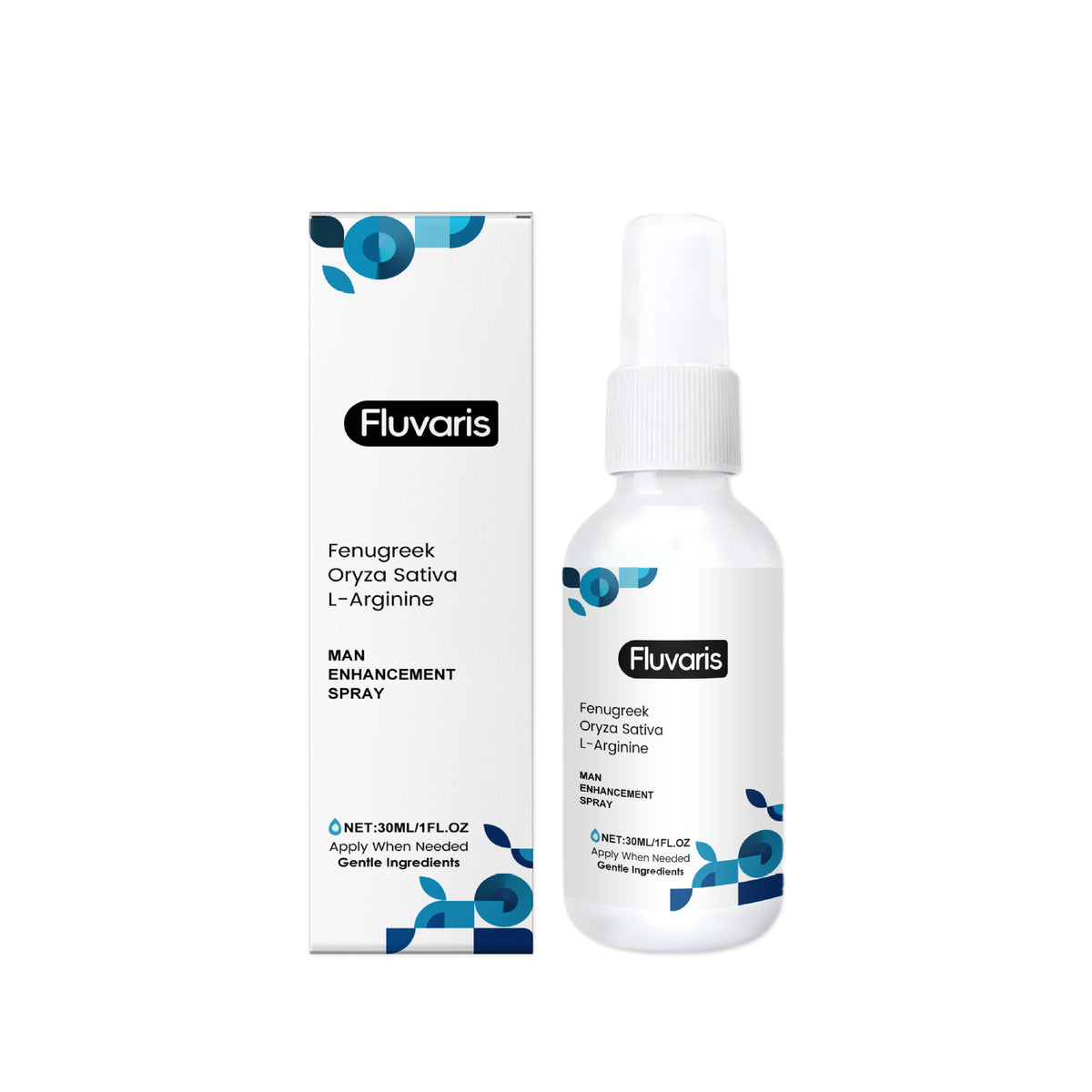 Fluvaris Men's Care Spray Gentle formula nourishes and comforts the skin Lightly invigorates the skin