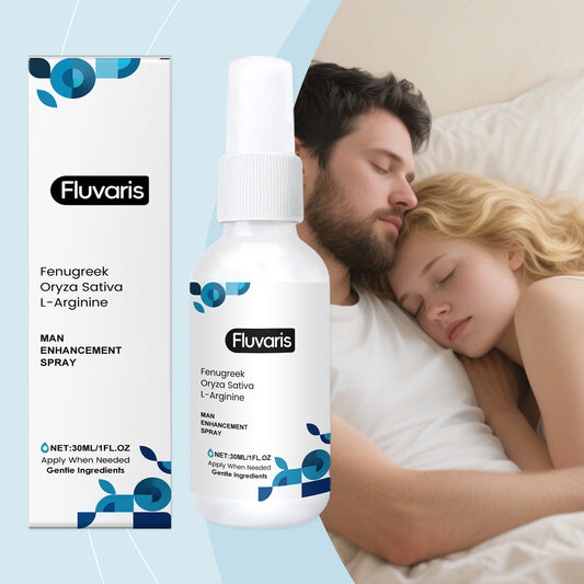 Fluvaris Men's Care Spray Gentle formula nourishes and comforts the skin Lightly invigorates the skin